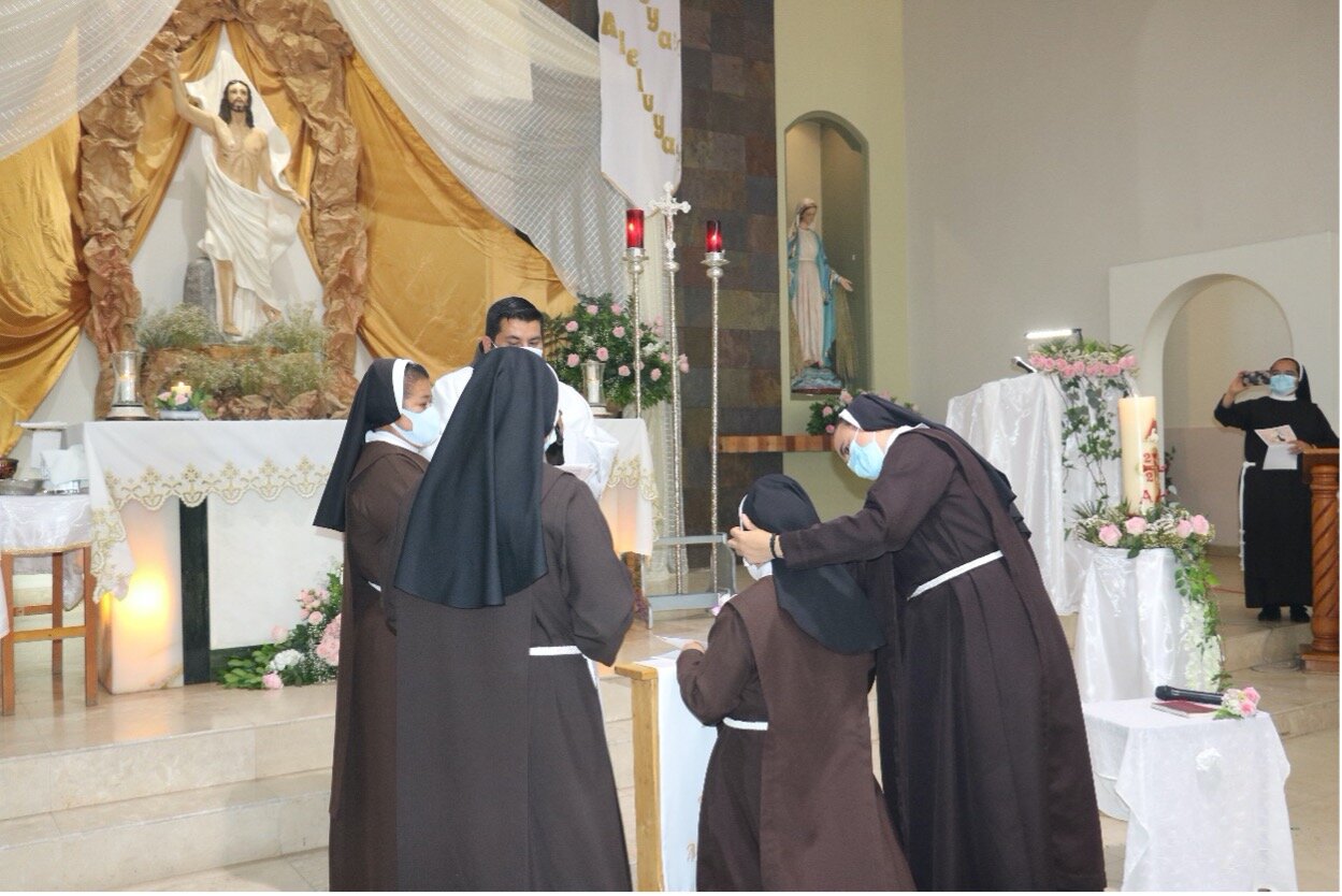 First Temporal Profession of Sr. Mayra Barragan, OSF